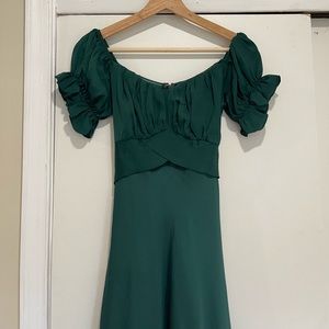 Emerald Green Midi